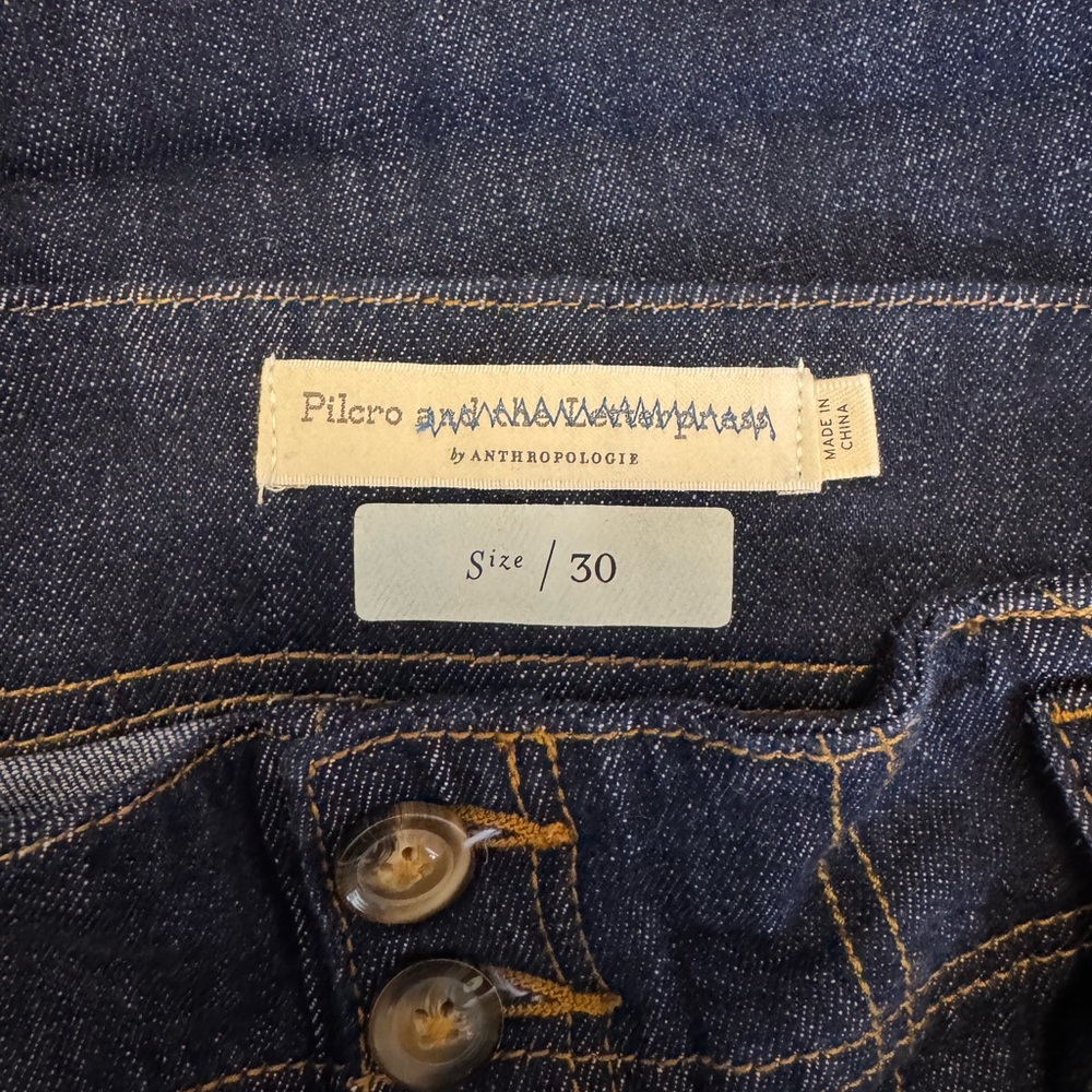 NWOT Anthropologie Pilcro Ultra High-Rise Wide-Leg Jeans - Picture 11 of 12